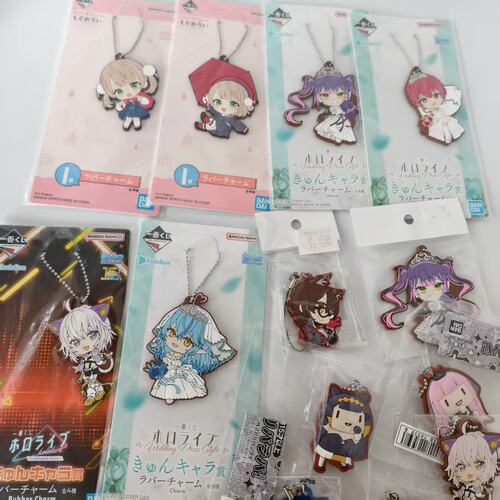hololive虚拟主播婚纱橡胶挂件