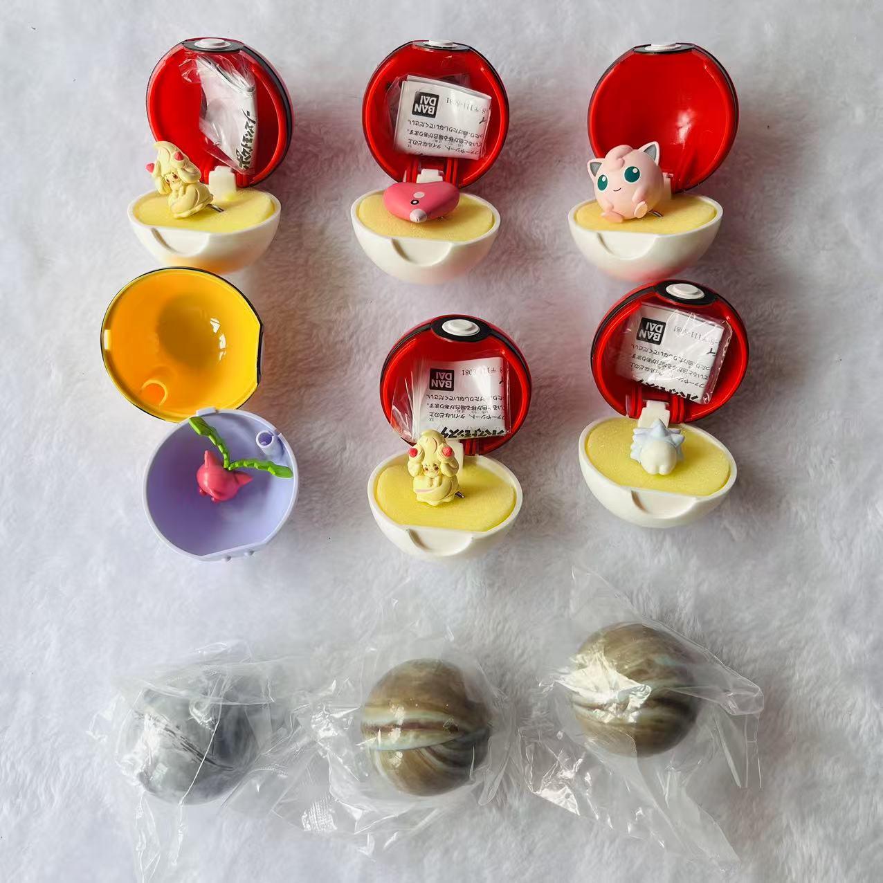 万代正版宝可梦精灵球戒指