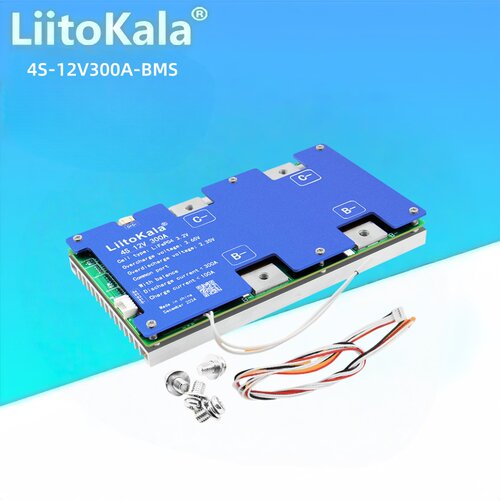 LiitoKala 4S-12V300A-BMS 4串 12V 磷酸铁锂电池保护板