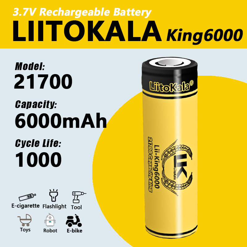 LiitoKala217006000mAh锂电池