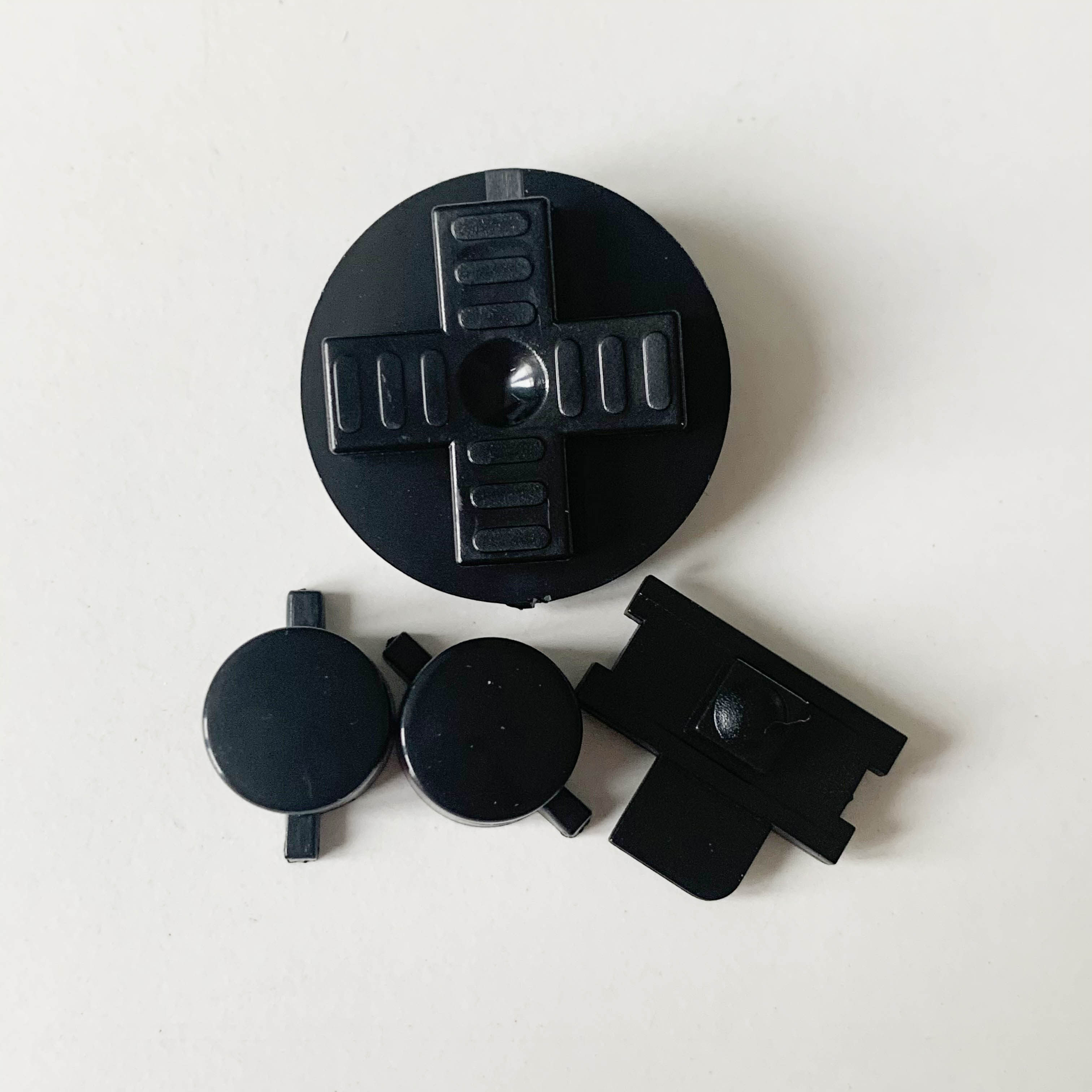 클래식 NINTENDO GAMEBOY GB 게임 콘솔 쉘 버튼 GB 벽돌 기계 버튼 쉘 검정색 버튼