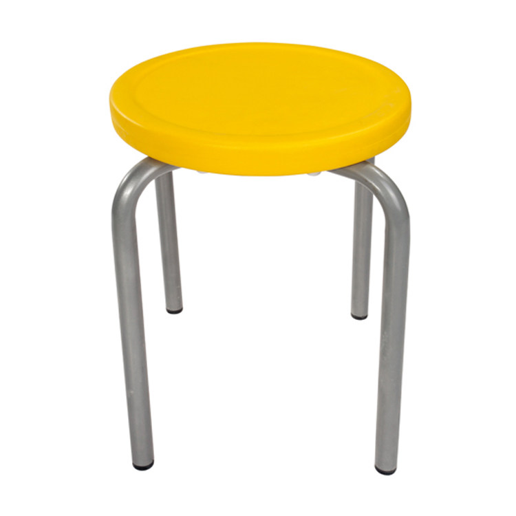 塑料圆凳四脚固定会议椅洽谈椅接待椅会客微机电脑凳子配套