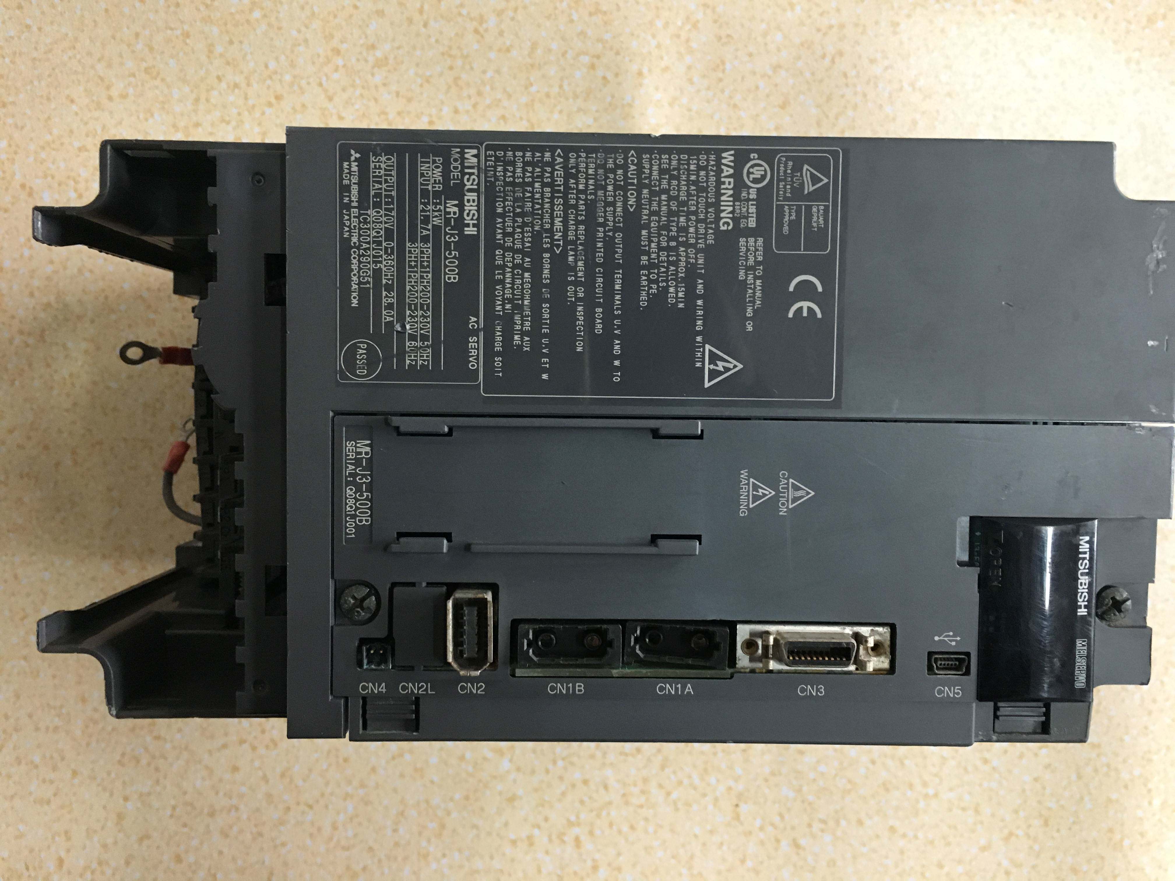 三菱伺服驱动器.mr-j3-500b.二手设备拆机.8-9成新.5kw议价