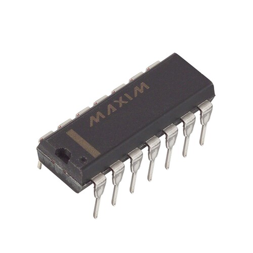 线性芯片MAX908CPD+[IC COMPARATOR 4 GEN PUR 14DIP]