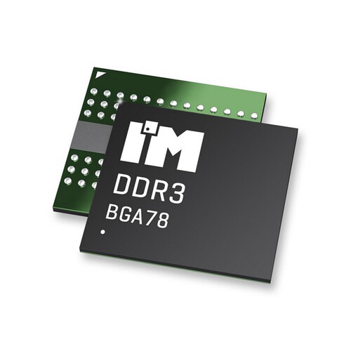存储芯片IME1G08D3EEBG-15EI[ECC DDR3, 1GB, 1.5V, 128MX8, 667]