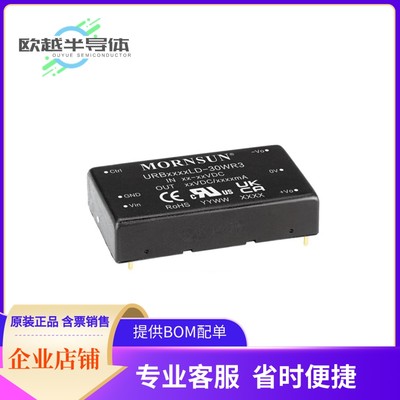 DC/DC电源模块URB4812LD-30WR3《DC DC CONVERTER 12V 30W》