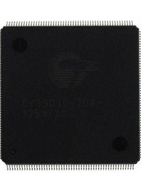 MCU处理器CY39030V208-125NTXC[IC CPLD 512MC 10NS 208QFP]