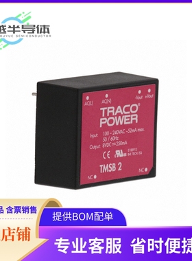 AC/DC电源模块TMSB 2-124《AC/DC CONVERTER 24V 2W》