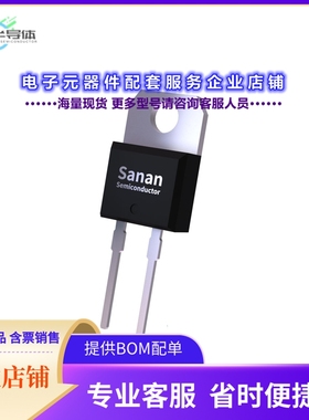 二极管/晶体管SDS065J008N3-ISATH[DIODE SIL CARB 650V 20A TO22