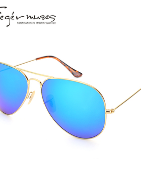 博士太阳镜 男女款时尚潮流蛤蟆镜司机镜FS-111MGLD