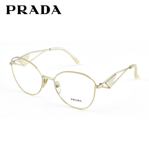 Prada普拉达眼镜框架大框明星同款多边形近视眼镜架0PR52ZV