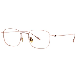 暴龙近视眼镜男款明星同款金丝眼镜框女钛架眼镜架可配度数BT1616