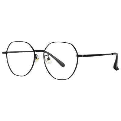 日本进口近视眼镜男半框眼镜框