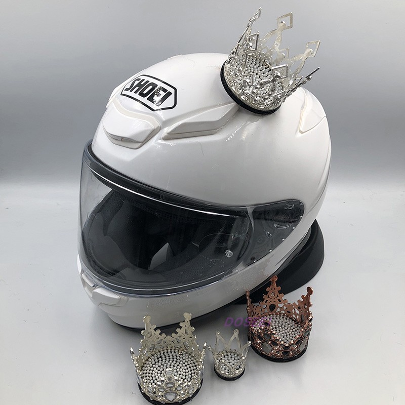 doseei头盔装饰摩托车女士电动车