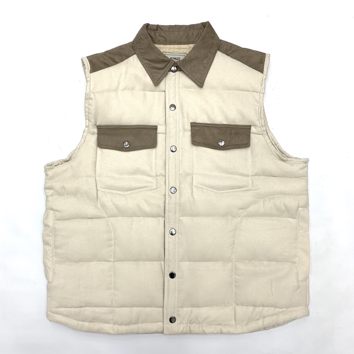 秋冬夹棉马甲日系休闲百搭