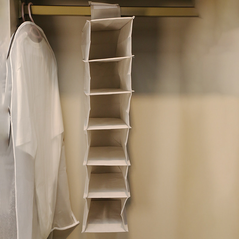 日式挂袋 6层收纳挂袋小六层鞋子收纳袋衣物衣柜内立体挂式储包邮,收纳整理,收纳挂袋,淘宝优惠券,粉丝福利购,淘宝优惠卷