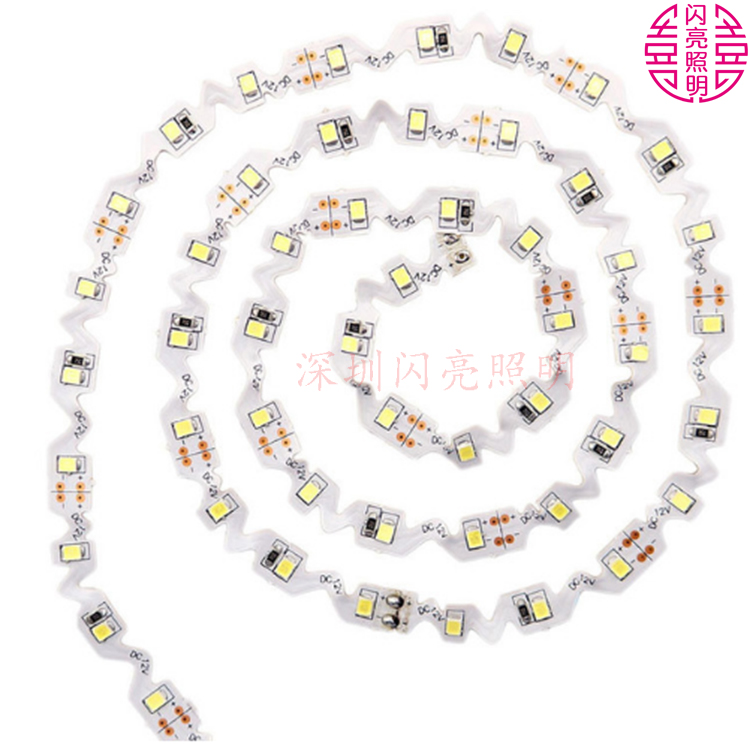 12v异型s造型可折叠造景白软灯条