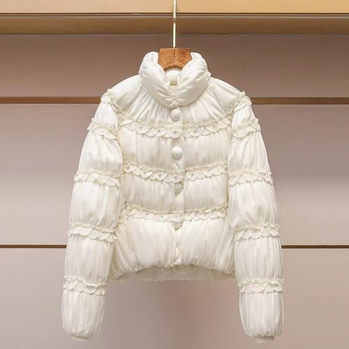 2025秋冬新款女士复古百搭短外套女上衣女外套羽绒服女上衣女外套