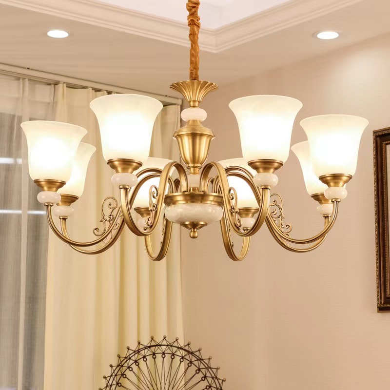 美式复古欧式客厅吊灯