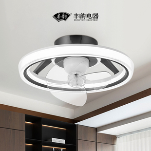 丰韵风扇灯吊扇灯2025新款餐厅卧室家用一体吊灯客厅电扇灯带电扇