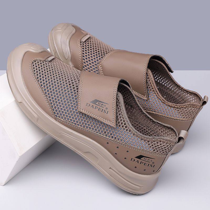 凉鞋夏季男网布鞋新款透气开车洞洞户外休闲防滑涉水沙滩鞋包头鞋,流行男鞋,网面鞋,淘宝优惠券,粉丝福利购,淘宝优惠卷