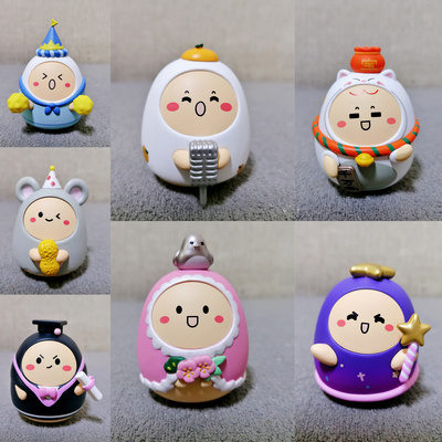 名创优品 萌力星球汪蛋密语系列盲盒摆件好事花生千万两锦鲤 正品