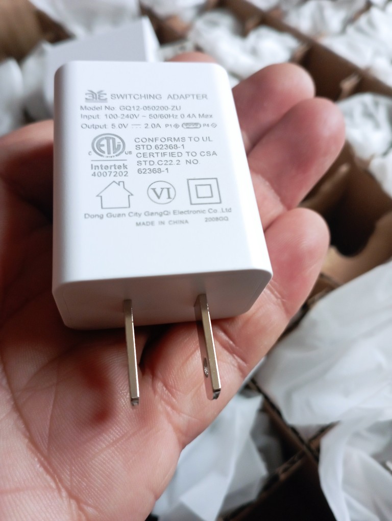 索爱扩音器充电头5v2a安卓手机通用充电头usb充电器不带充电线