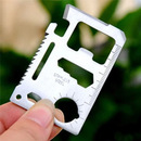 创意户外野营工具卡 万能救生求生 多功能瑞士大号****卡片