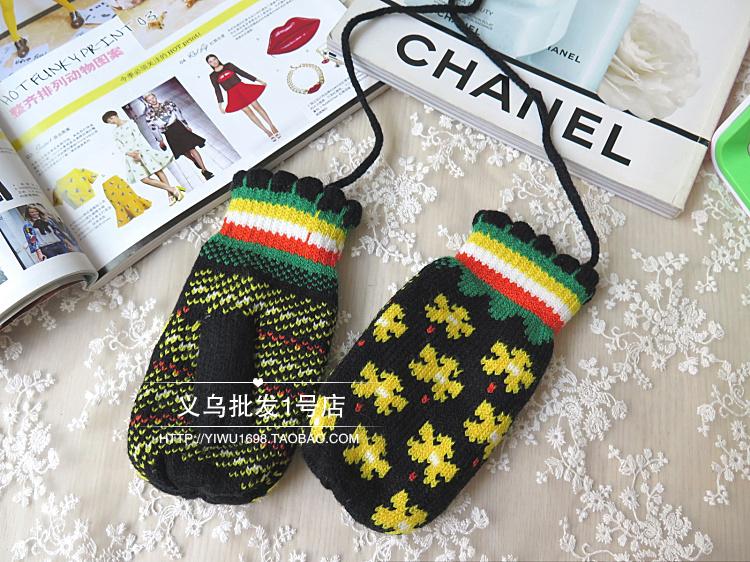 Gants pour fille en velours - Ref 2150612 Image 5
