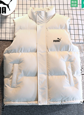 奥特莱斯马甲男秋冬季羽绒棉男士宽松情侣坎肩运动背心马夹男外套