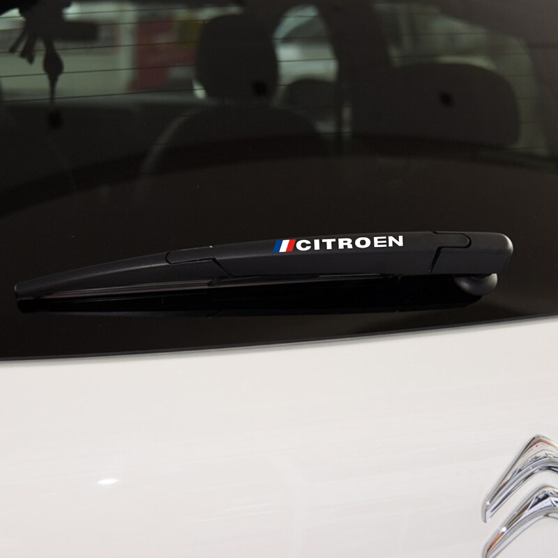 雪铁龙世嘉改装雨刮贴贴纸适用