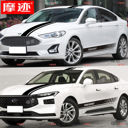 适用于福特新Ford车贴拉