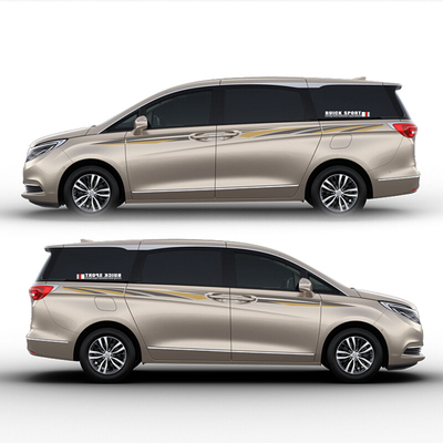 进口别克gl8mpv拉花腰线车贴