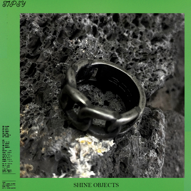 现货纯手工暗黑做旧戒指