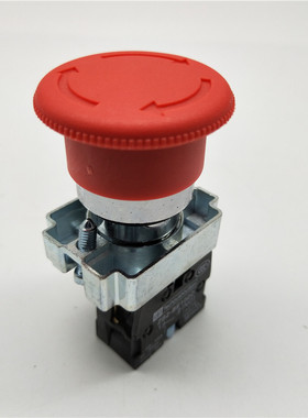 22mm蘑菇头紧急停止按钮开关ZB2-BE102 XB2-BS542XB2-BS542C常闭