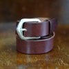 H&K Sterling Silver Belt Wait Month Waist belt The first layer Pure leather belt Sterling Silver Buckle