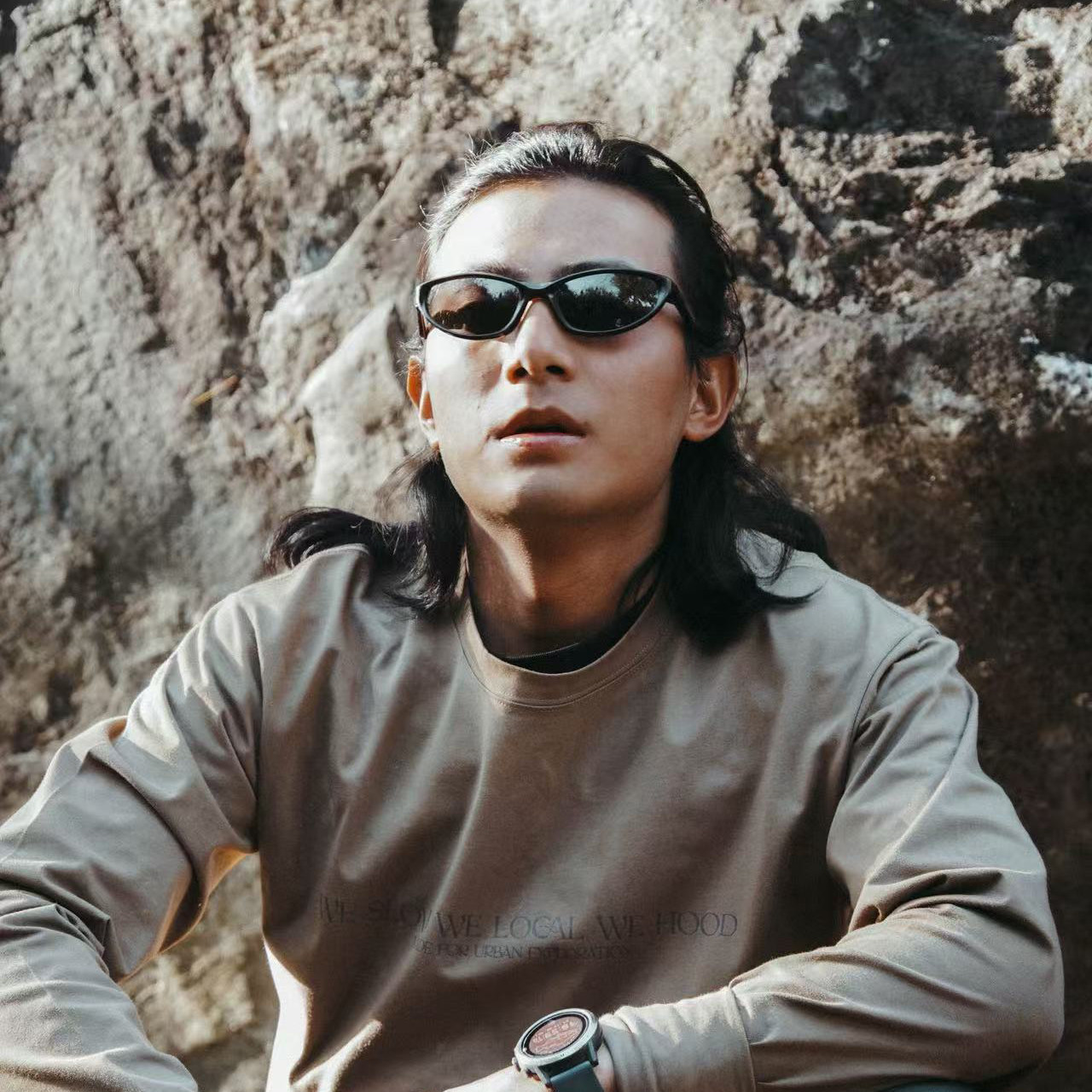 HK联名Lookinside墨镜猫眼潮流太阳眼镜复古高清防紫外线遮阳防晒