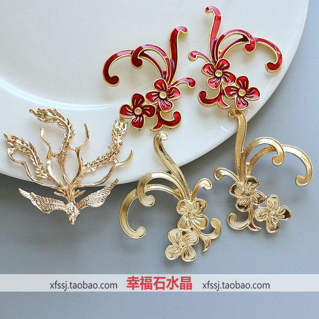 景泰蓝饰品配件diy锌合金手工图片