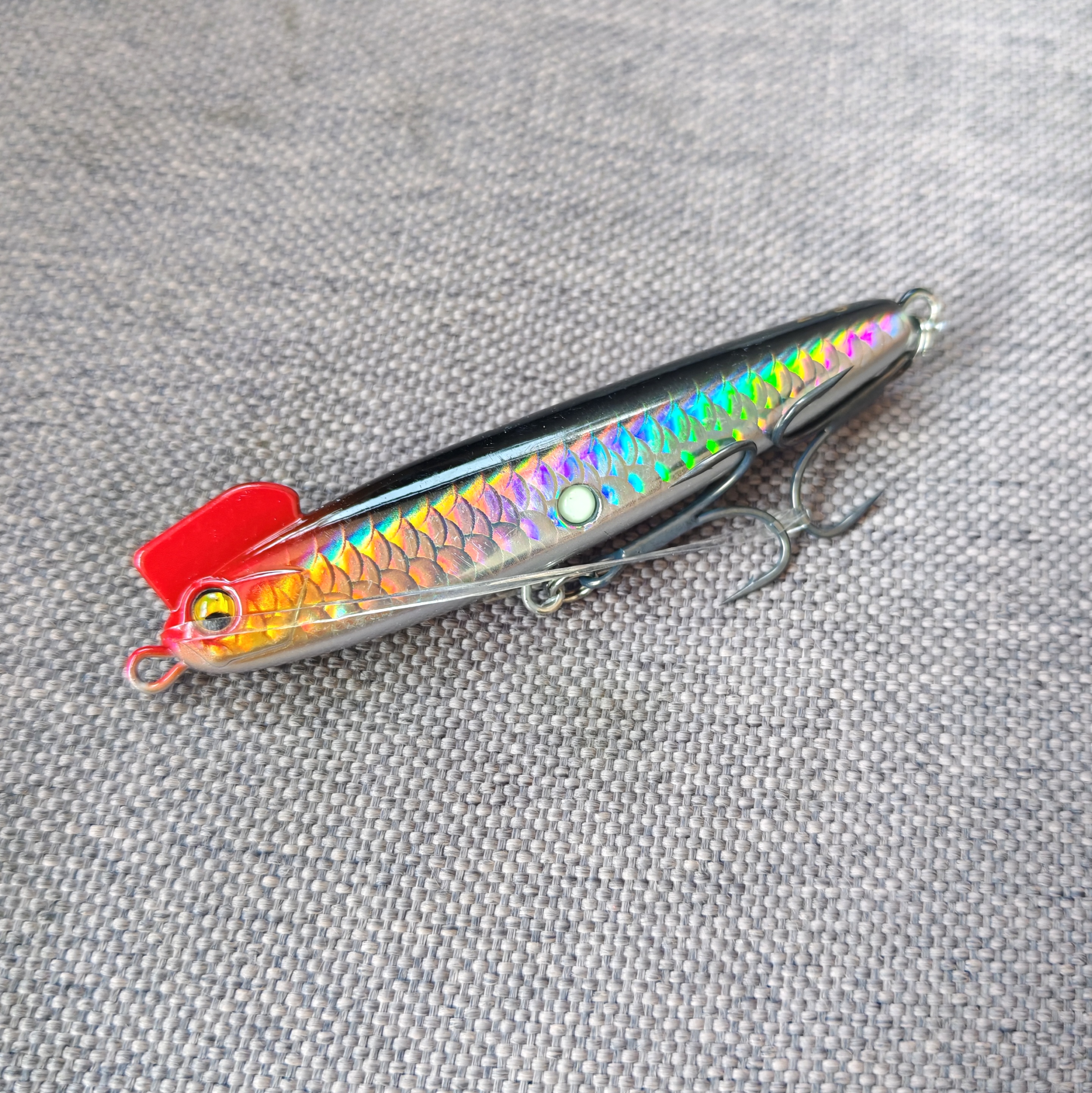 三代辣子鸡升级款沉水铅笔远投实心路亚假饵钓翘嘴海鲈鱼鳡鱼