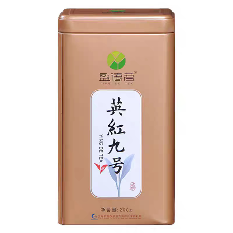 盈德茗英红九号有机红茶春茶05A英德红茶有机茶伴手礼