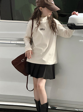 女童德绒打底衫2026新款春秋冬季儿童长袖内搭女孩秋装上衣中大童