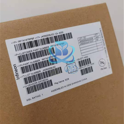 全新原装IRF7416TRPBF IRF7416 P沟道MOS管-30V/-10A贴片SOP8芯片