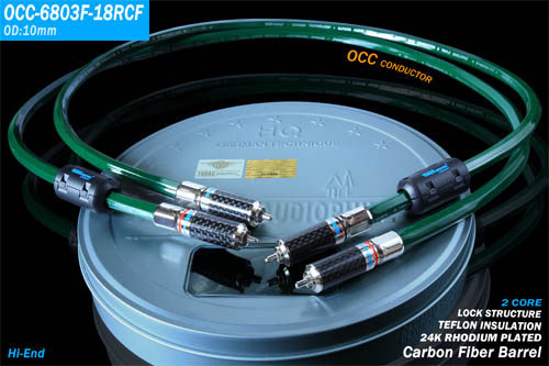 雅堡YARBO AUDIOPHILE OCC-6803F-18RCF 单晶铜 发烧级音频信号线