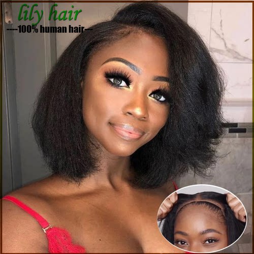 真人发丝波波头套yakibobwig