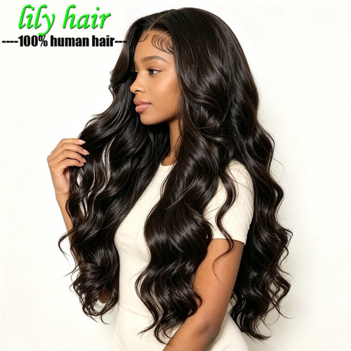 10A Indian Body Wave 100% Human Hair 13x4 Lace Frontal Wigs