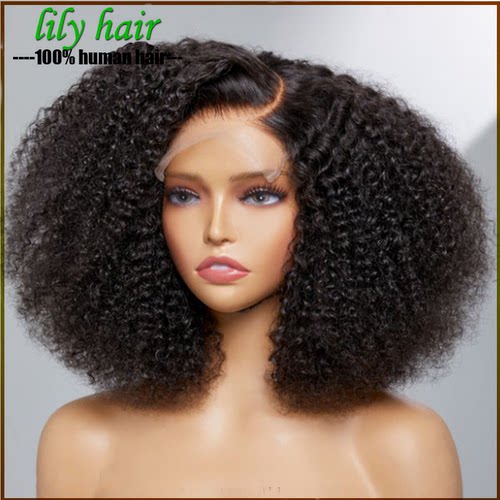 真人发丝头套AfroKinkywig