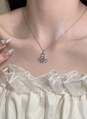 锁骨链女轻奢吊坠韦雪同款