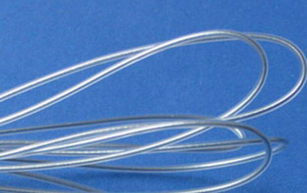 透明扎丝pe铁芯 包胶捆绑扎带0.7*1.5mm/1.0*2.0圆形扎线1000米