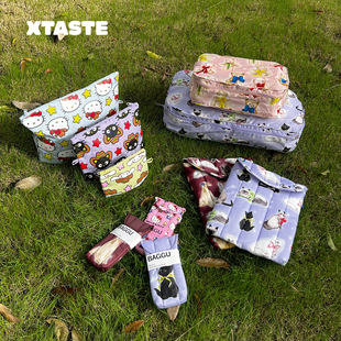 XTASTE BAGGU弹【HELLO KITTY化妆包/环保袋/眼镜包/电脑包】