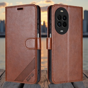 适用华为nova15手机壳翻盖式皮套插卡钱包款式防摔皮套保护套新款全包商务男女士软胶外壳高档皮夹